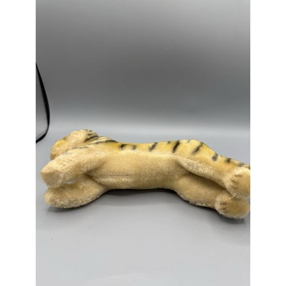 Vintage Mohair Tiger Plush Steiff-Style 1950s Unmarked Restore/Repair As-Is - Picture 4 of 7